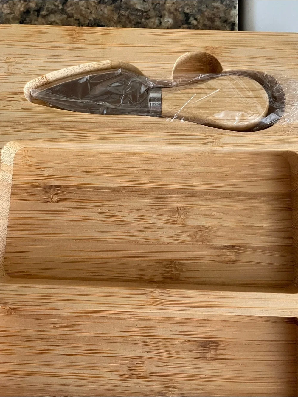 “World’s Best Sister You Are Amazing” Charcuterie Bamboo Serving Board NWT